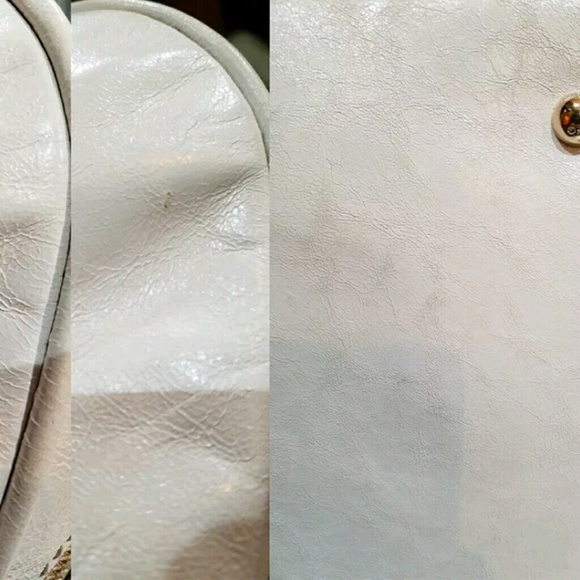 Dolce & Gabbana Lily XXL Leather Bag Ivory/Red - Picture 7 of 8